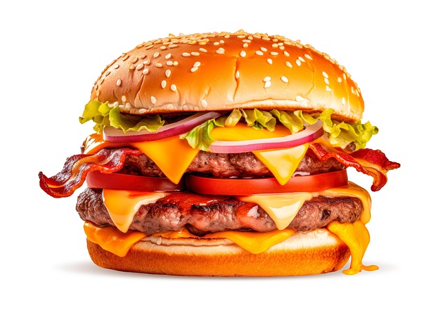 Hambúrguer Bacon Duplo